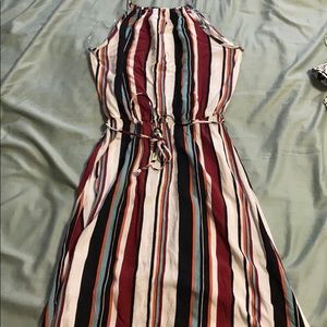 Multicolored maxi dress